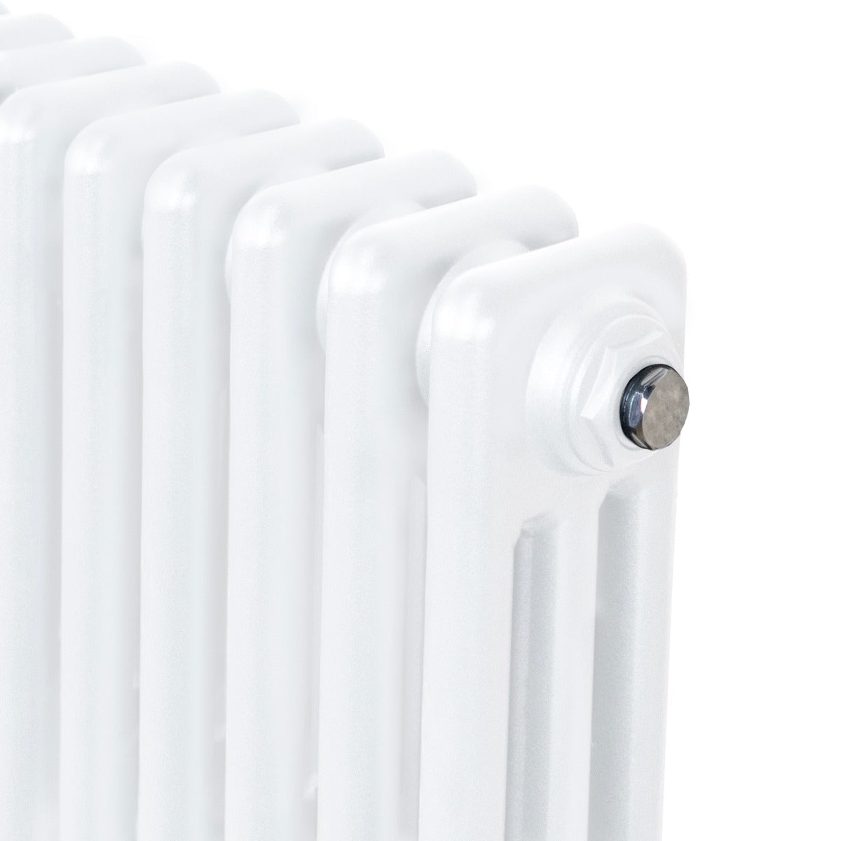 Traditionele 3 Kolom Radiator - 300 x 1192mm - Wit