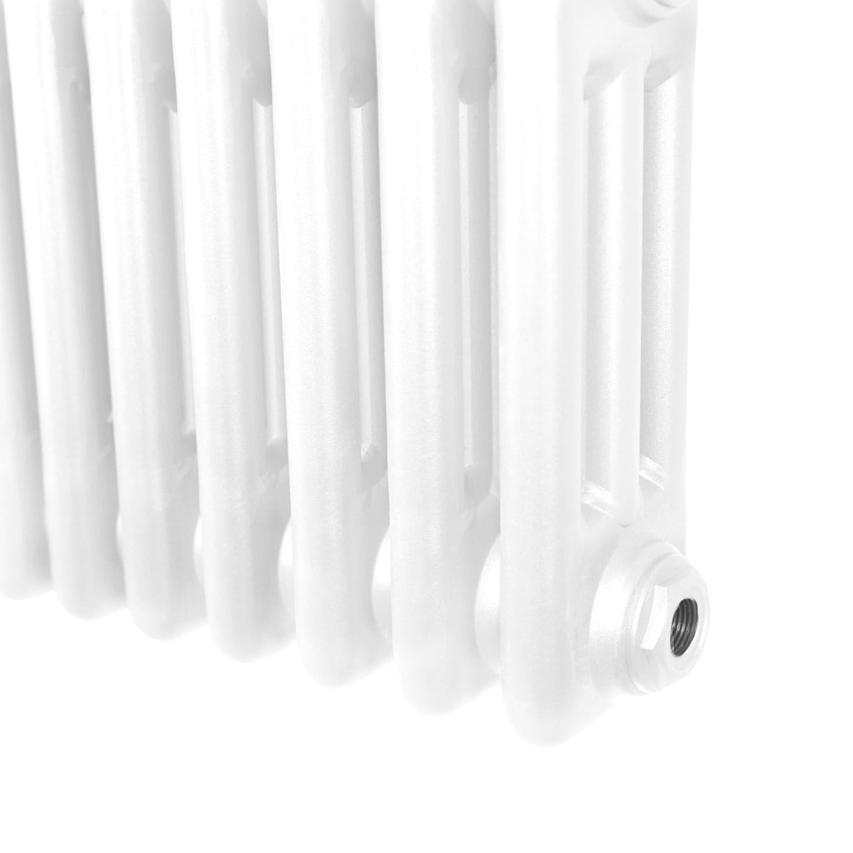Traditionele 3 Kolom Radiator - 300 x 1192mm - Wit