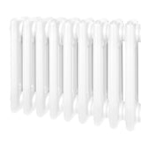 Traditionele 3 Kolom Radiator - 300 x 1192mm - Wit