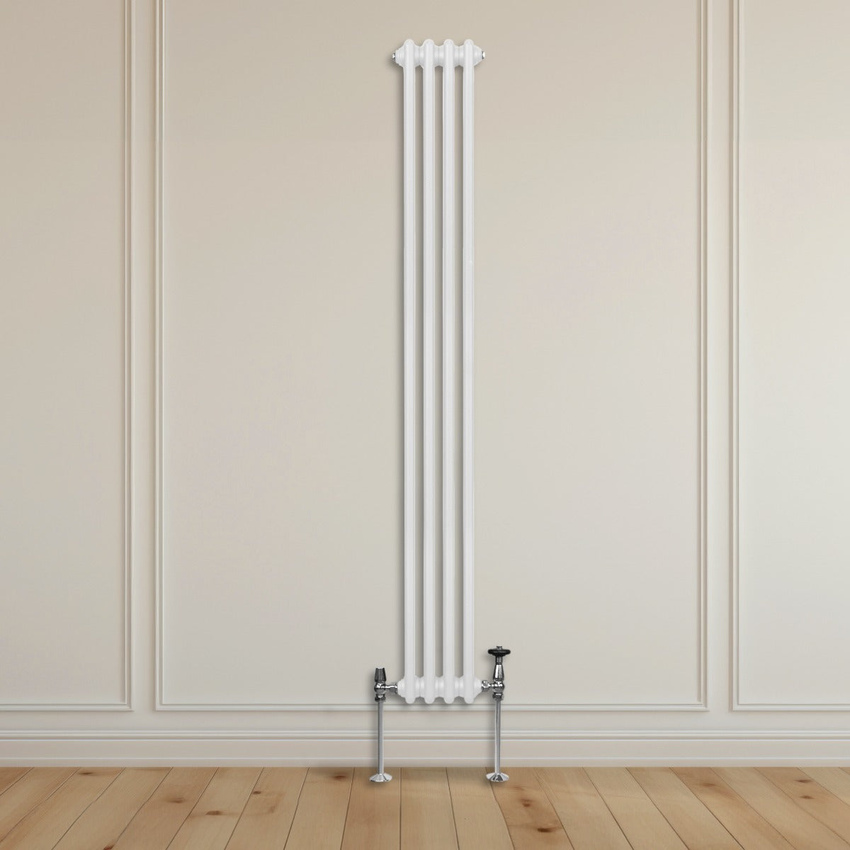 Kolom Radiators Traditionele 3 Kolom Verticaal Radiator - 1800 x 202mm - Wit – Monster ...