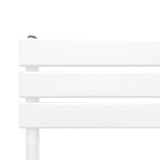 Platte Paneel Handdoekradiator – 1200mm x 450mm – Wit