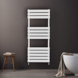 Platte Paneel Handdoekradiator – 1200mm x 450mm – Wit