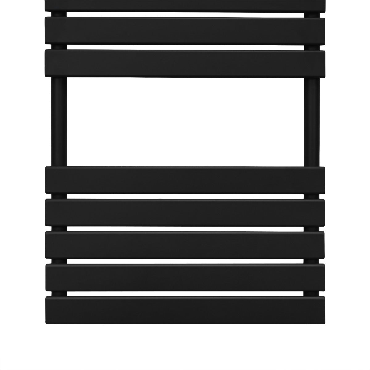 Platte Paneel Handdoekradiator – 1200mm x 450mm – Zwart