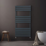 Platte Paneel Handdoekradiator – 1200mm x 600mm – Grijs