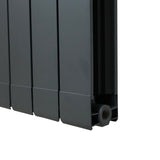 Aluminium Radiator – 1800mm x 395mm – Antraciet Grijs
