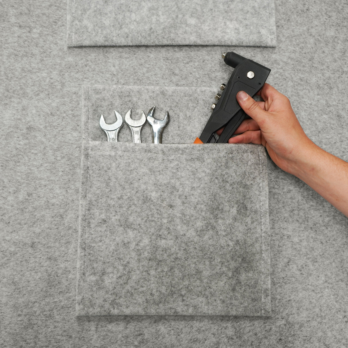 Bekleding Bedrijfswagen & Opbergvakken - Zilvergrijs