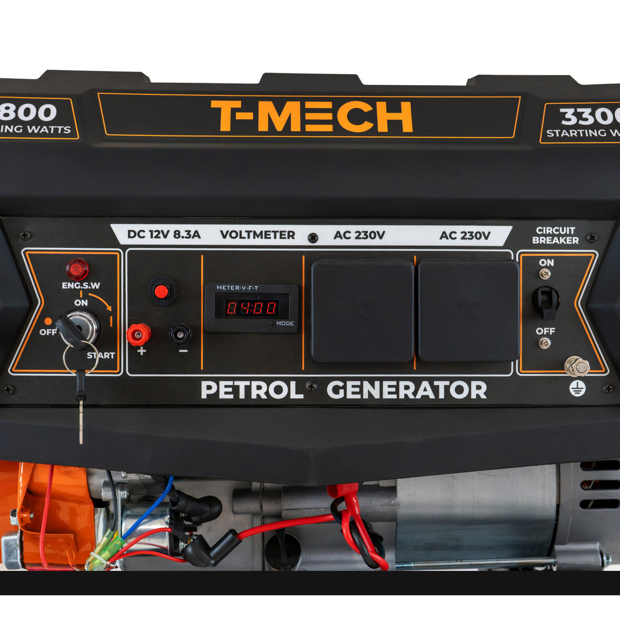 T-Mech Draagbare Benzinegenerator