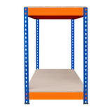 Werkbank met 2 Planken S-Rax - 90cm x 60cm x 90cm