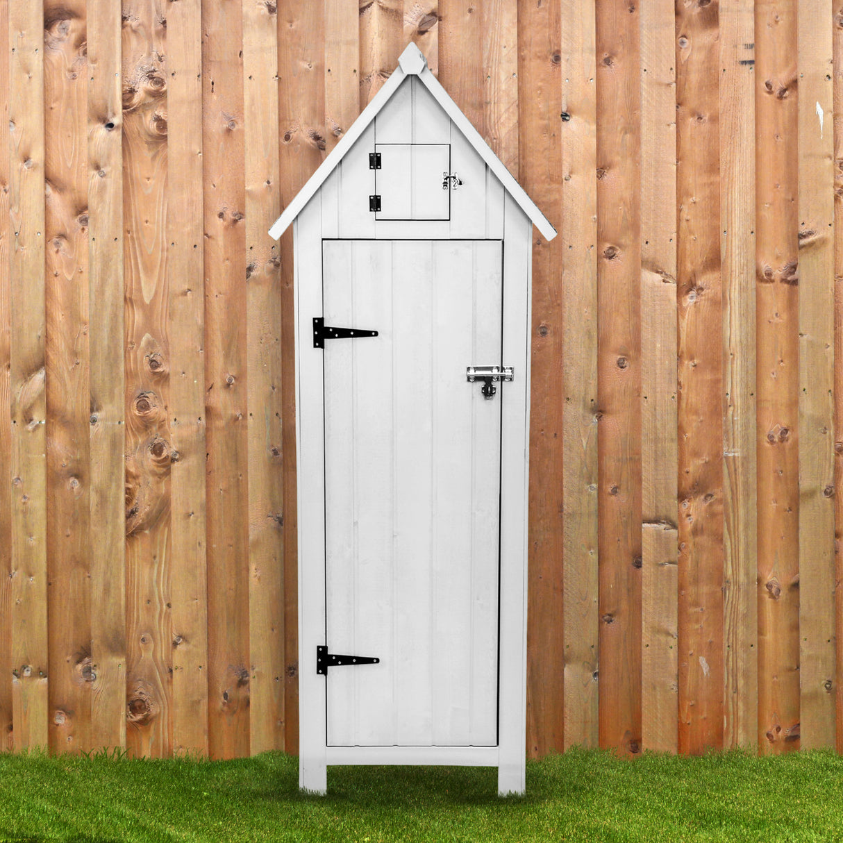 Houten Tuinschuur - Wit