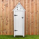 Houten Tuinschuur - Wit