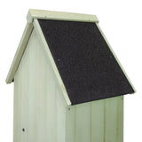 Houten Tuinschuur - Groen