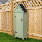 Houten Tuinschuur - Groen