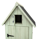 Houten Tuinschuur - Groen