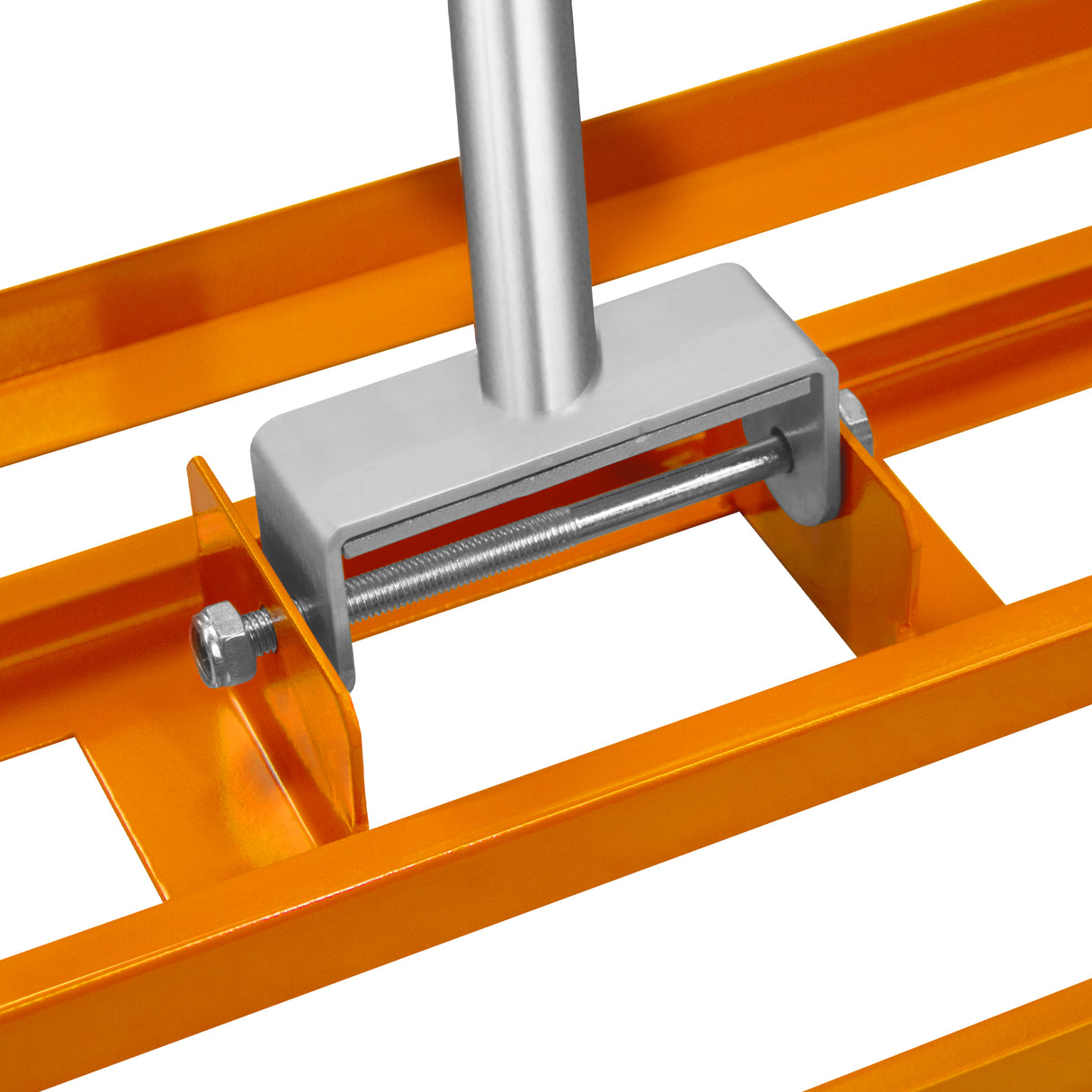 2-in-1 Verticuteer- en Gazonvlakker Set van 50 cm - Oranje