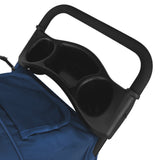 Hondenbuggy met Regenhoes – Marineblauw