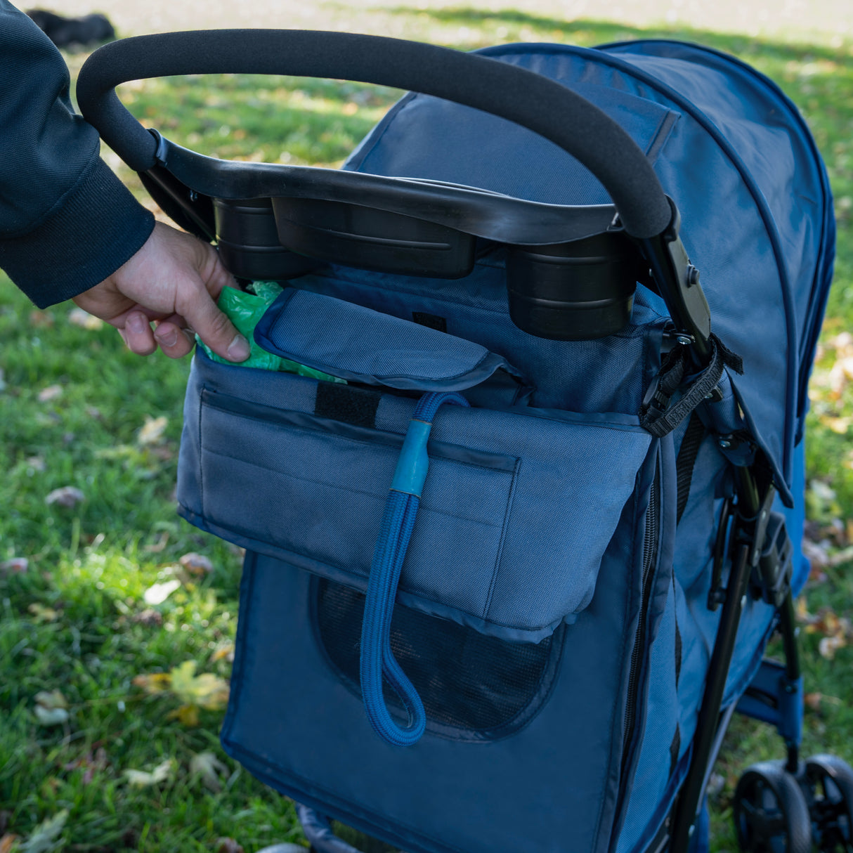 Organizer Tas voor Hondenbuggy - Marineblauw