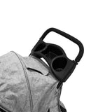 Hondenbuggy met Regenhoes en Organizer Tas - Grijs