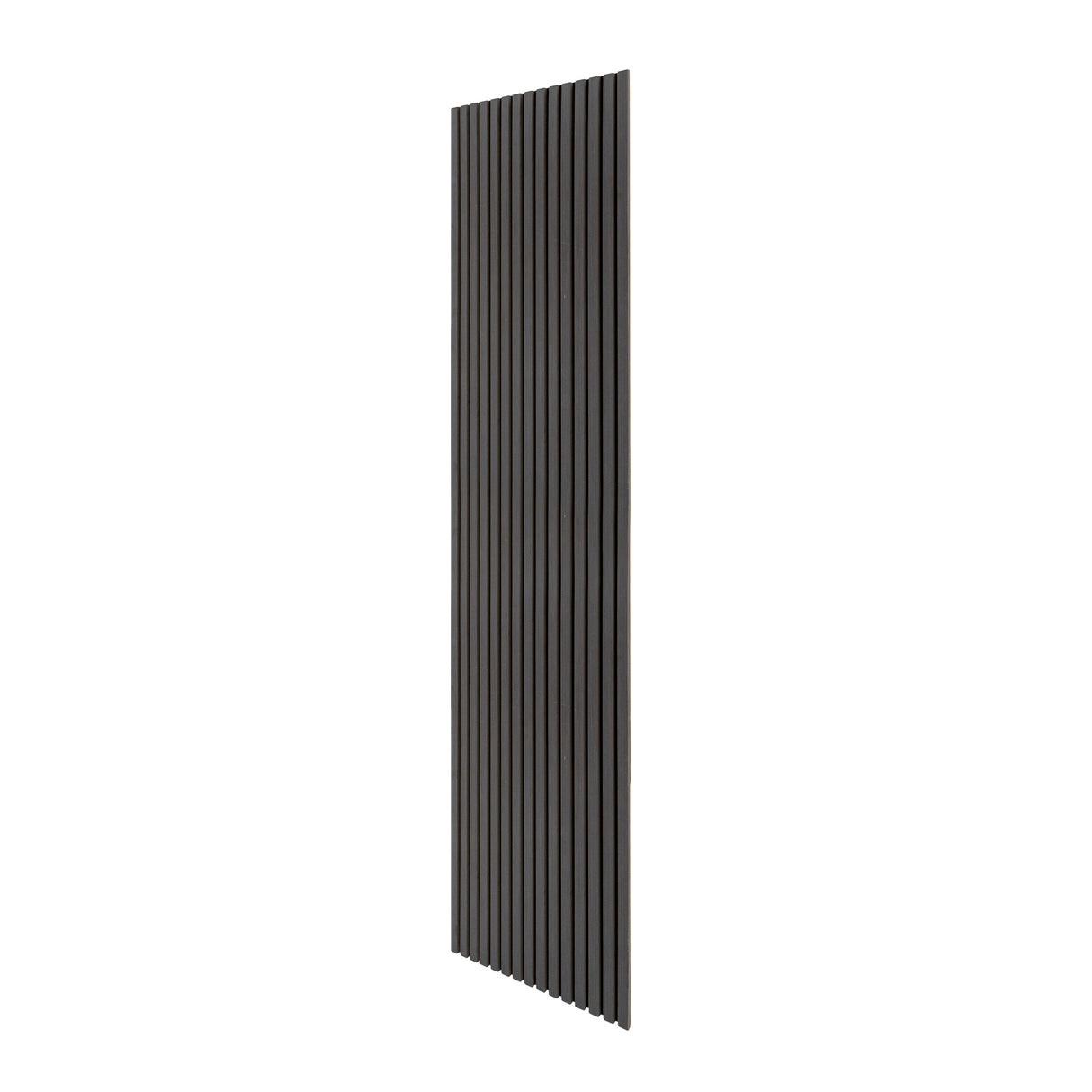 Akoestische Wandpanelen met Lamellen x 2 – Antraciet Grijs