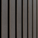 Akoestische Wandpanelen met Lamellen x 2 – Antraciet Grijs