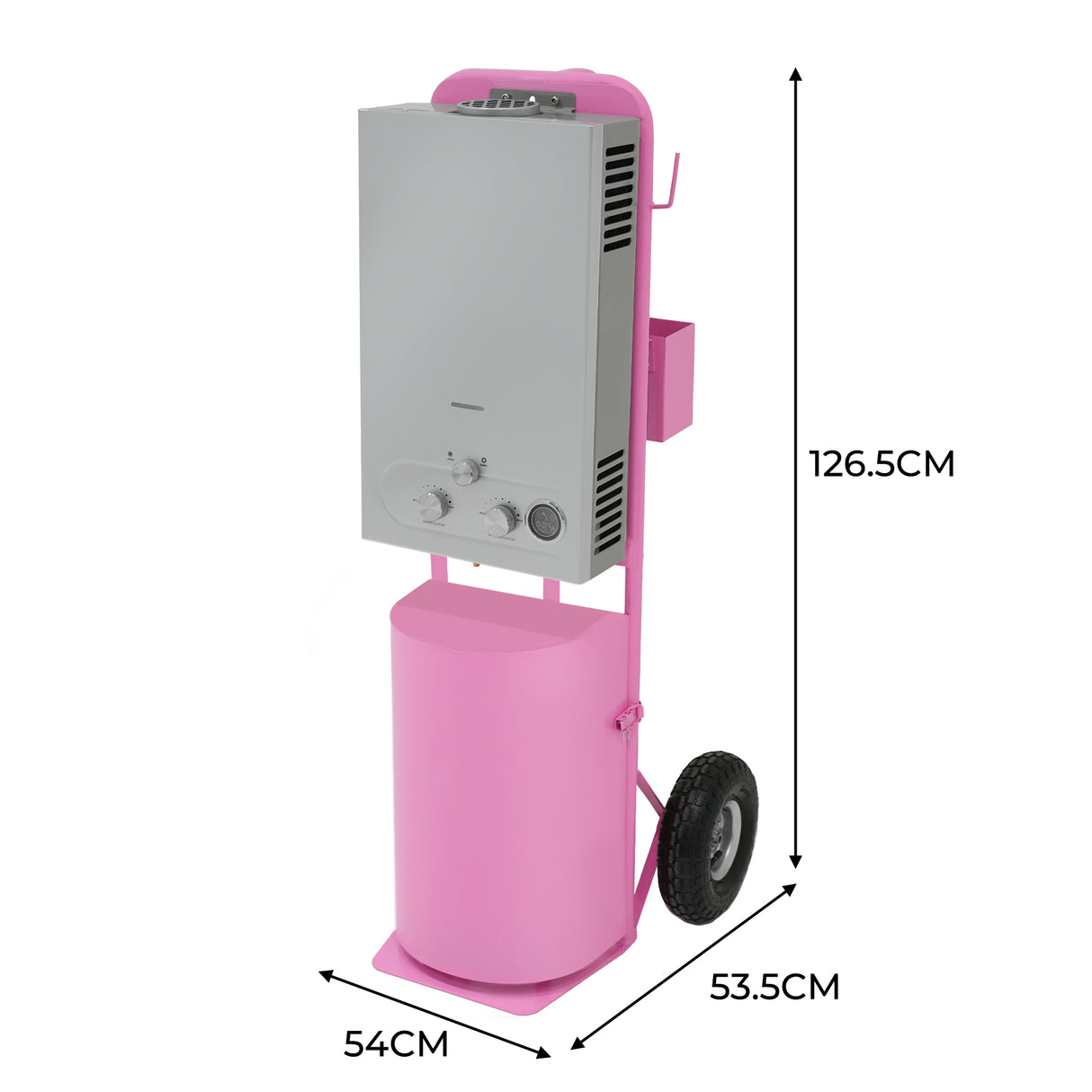 Draagbare Douche voor Paarden - Roze