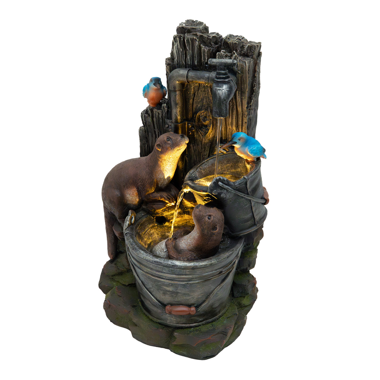 Elektrisch Waterornament - Otter Oasis