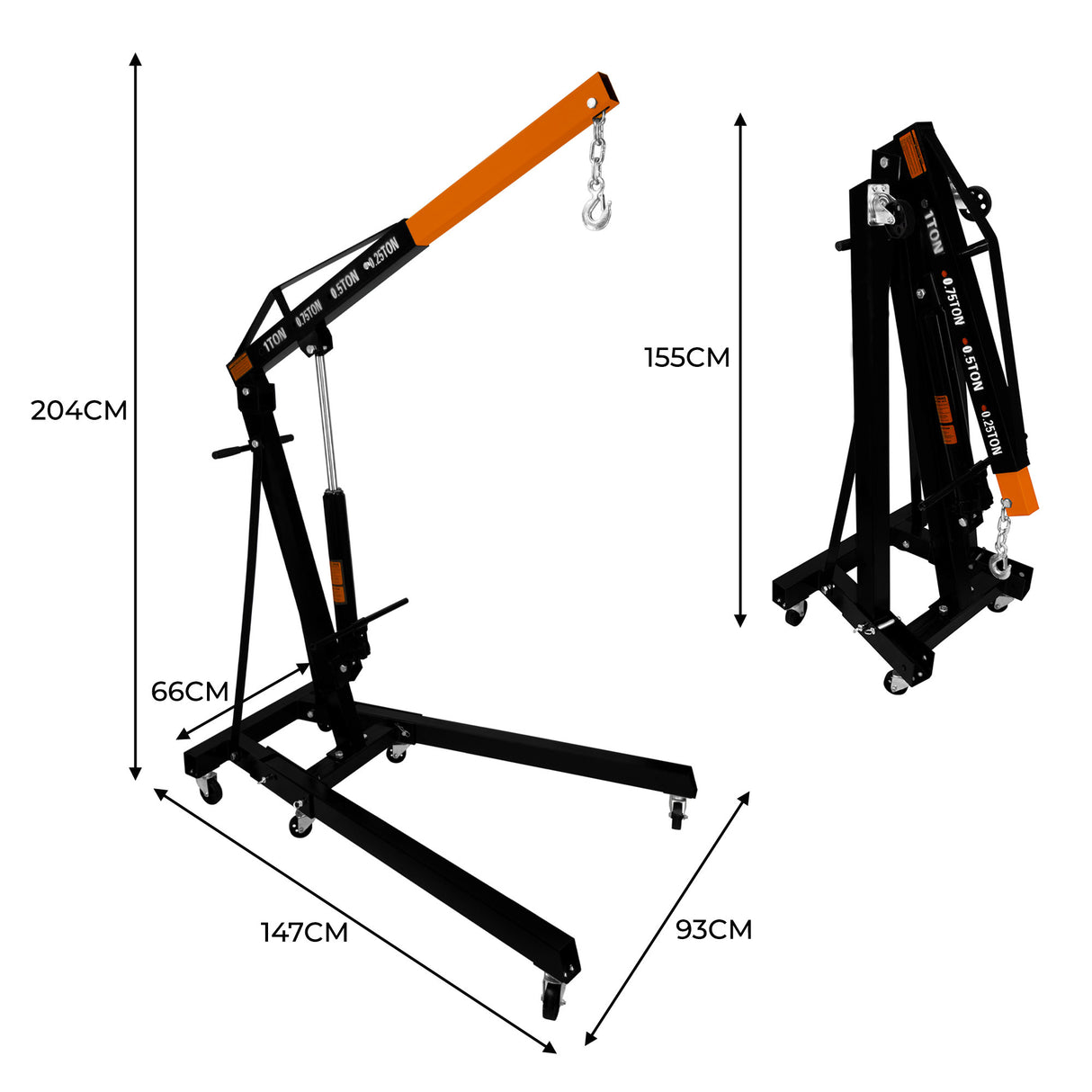 Motorhef 1 Ton & Lastbalancer