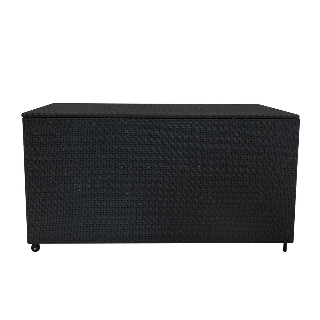 Serafina Rotan Kussen Opbergbox 700L - Zwart