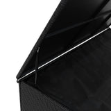 Serafina Rotan Kussen Opbergbox 700L - Zwart