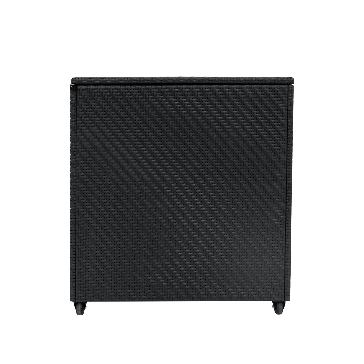 Serafina Rotan Kussen Opbergbox 700L - Zwart