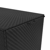 Serafina Rotan Kussen Opbergbox 700L - Zwart