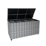Rotan Kussen Opbergbox 700L - Grijs