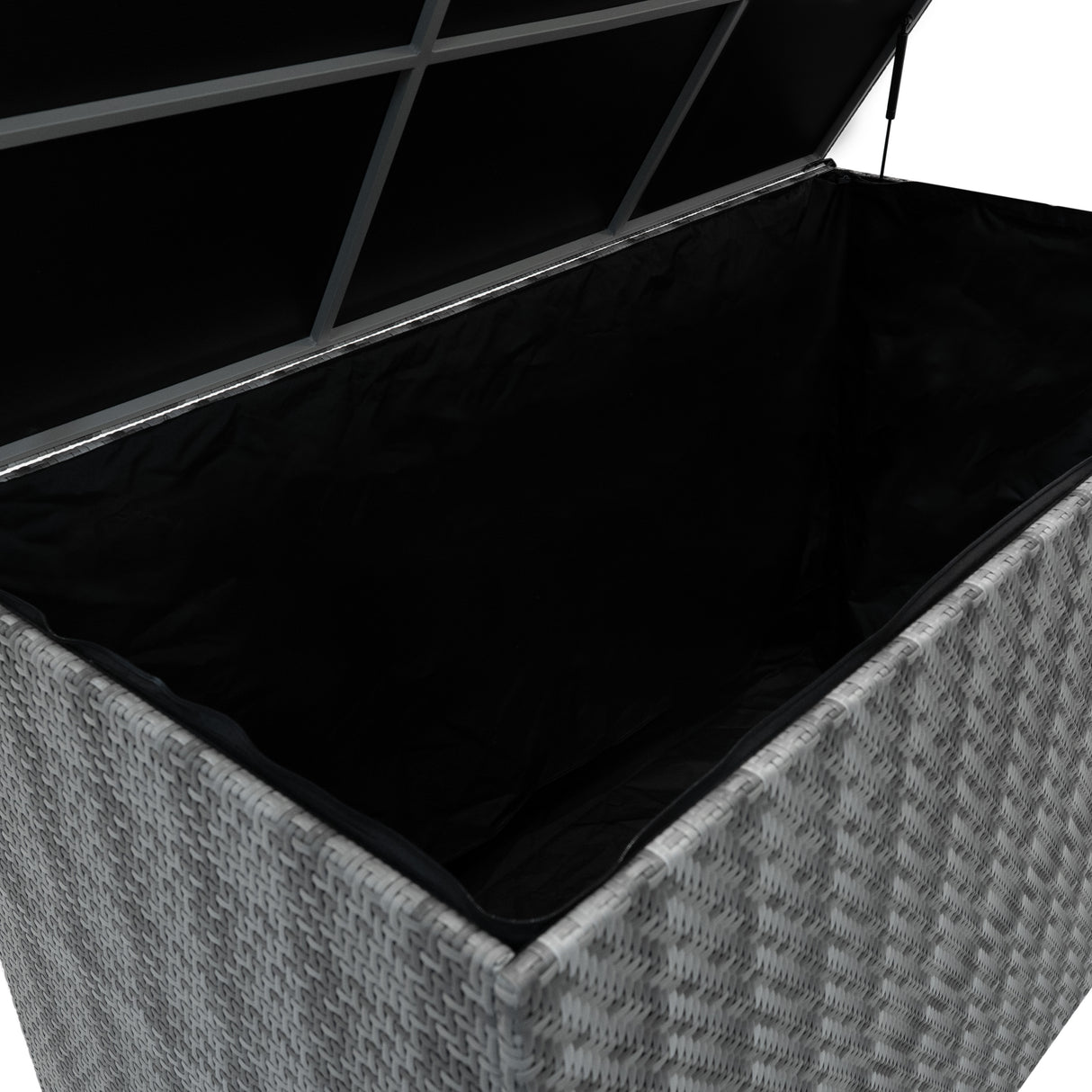 Rotan Kussen Opbergbox 996L - Grijs