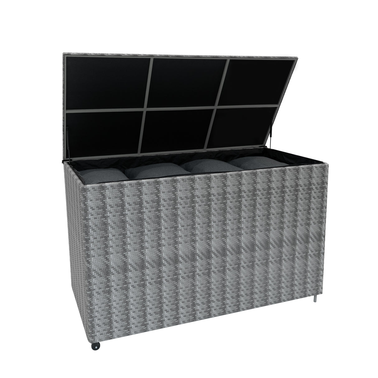 Rotan Kussen Opbergbox 996L - Grijs