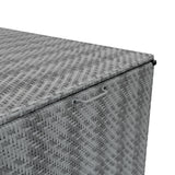 Rotan Kussen Opbergbox 996L - Grijs