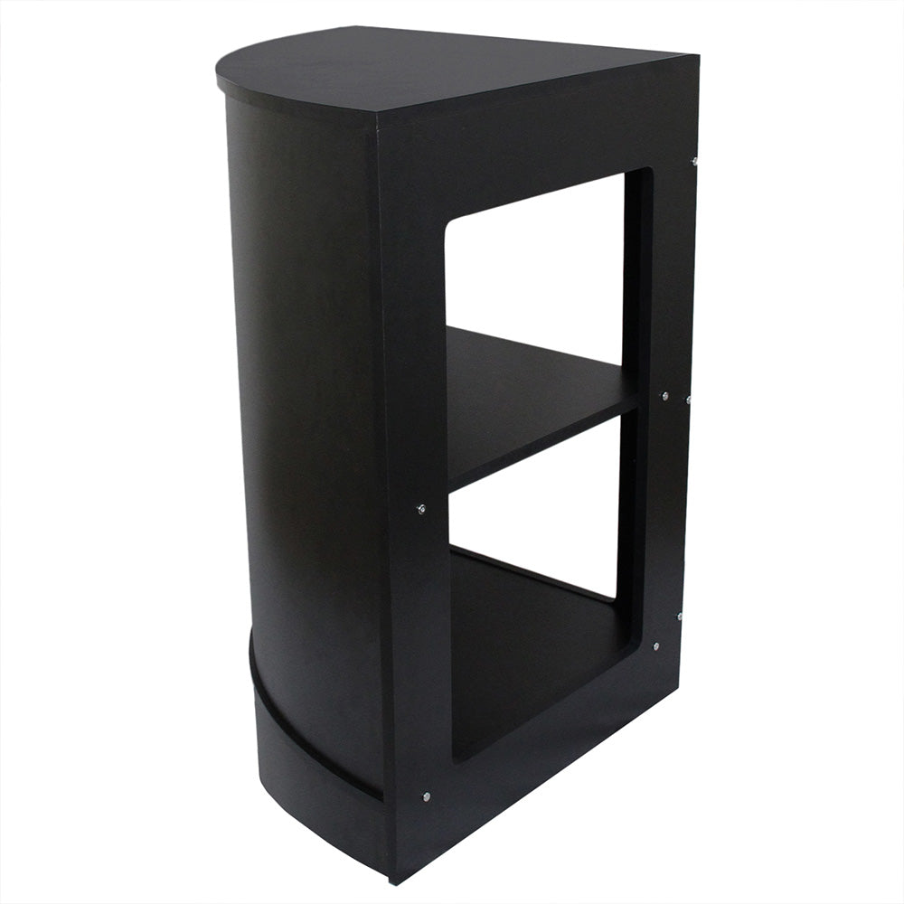 Detailhandel Winkel Hoek Toonbank CM60 - Zwart