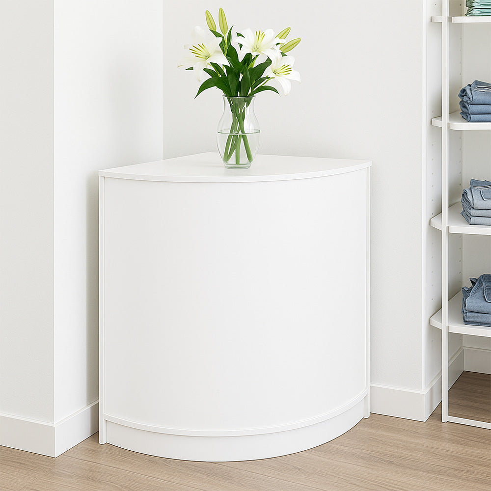 Detailhandel Winkel Hoek Toonbank CM60 - Wit