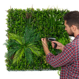 Alina Kunstplanten Wandpaneel - 100cm x 100cm