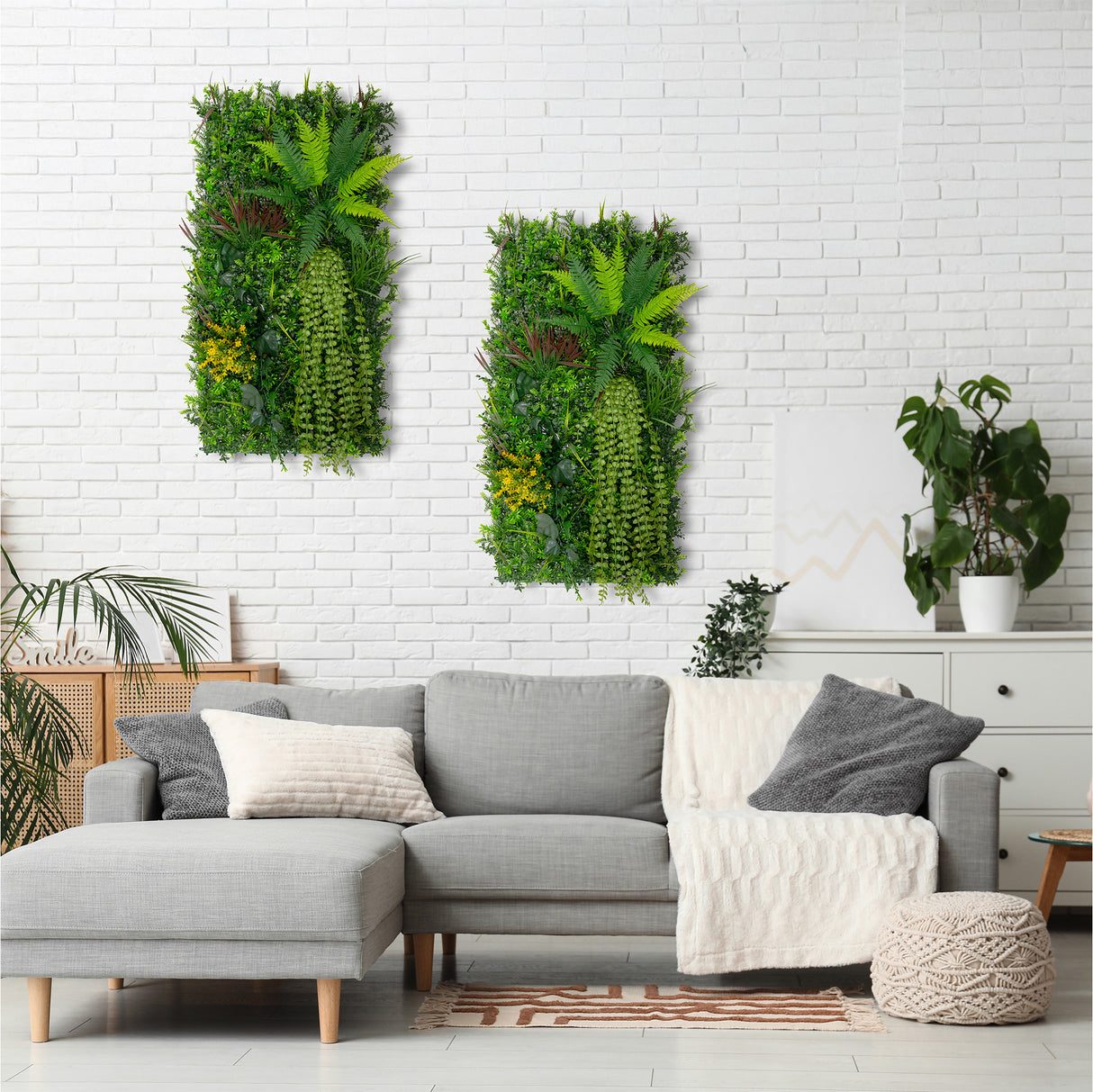 Alina Kunstplanten Wandpaneel - 50cm x 100cm