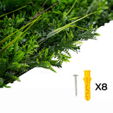 Alina Kunstplanten Wandpaneel - 50cm x 100cm