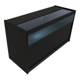 LED Detailhandel Winkel Toonbank B1500 - Zwart
