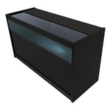 LED Detailhandel Winkel Toonbank B1500 - Zwart