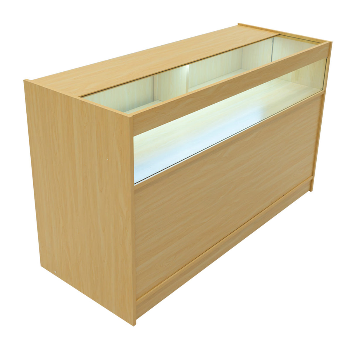 LED Detailhandel Winkel Toonbank B1500 - Esdoorn