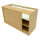 LED Detailhandel Winkel Toonbank B1500 - Esdoorn