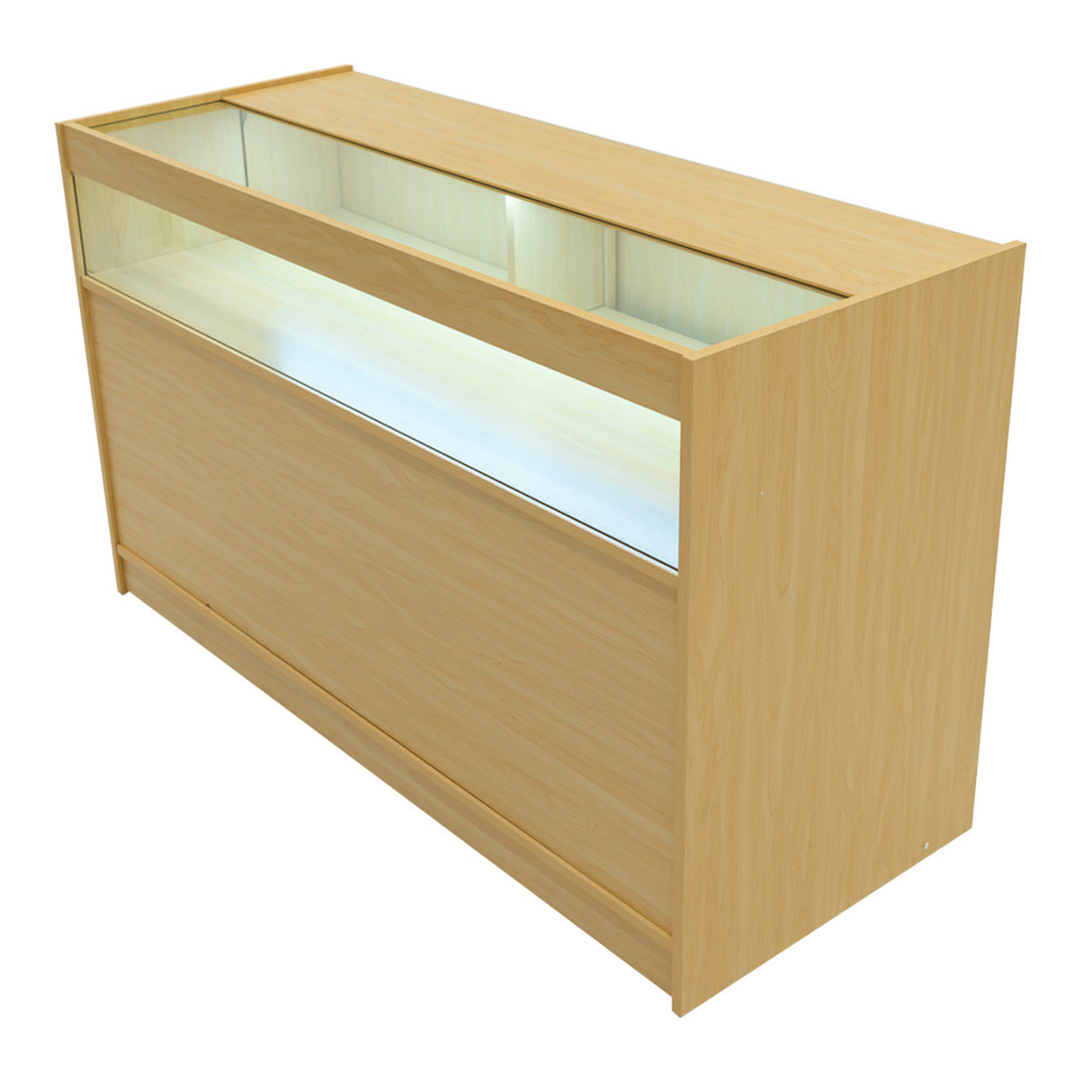 LED Detailhandel Winkel Toonbank B1500 - Esdoorn