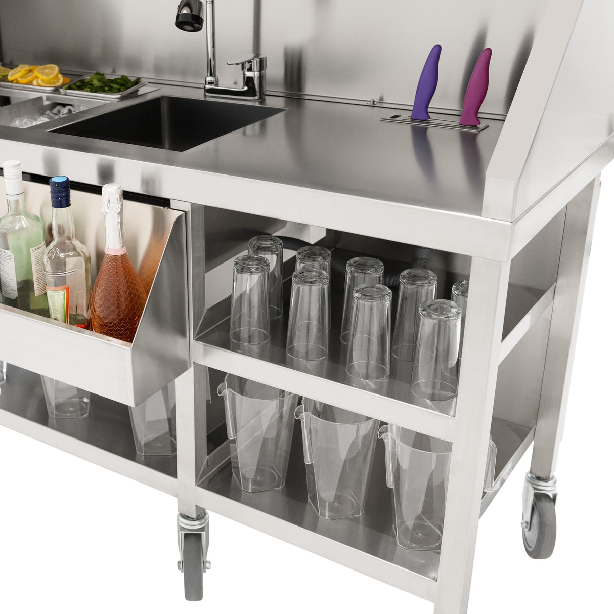 Mobiel Cocktail Bar Station