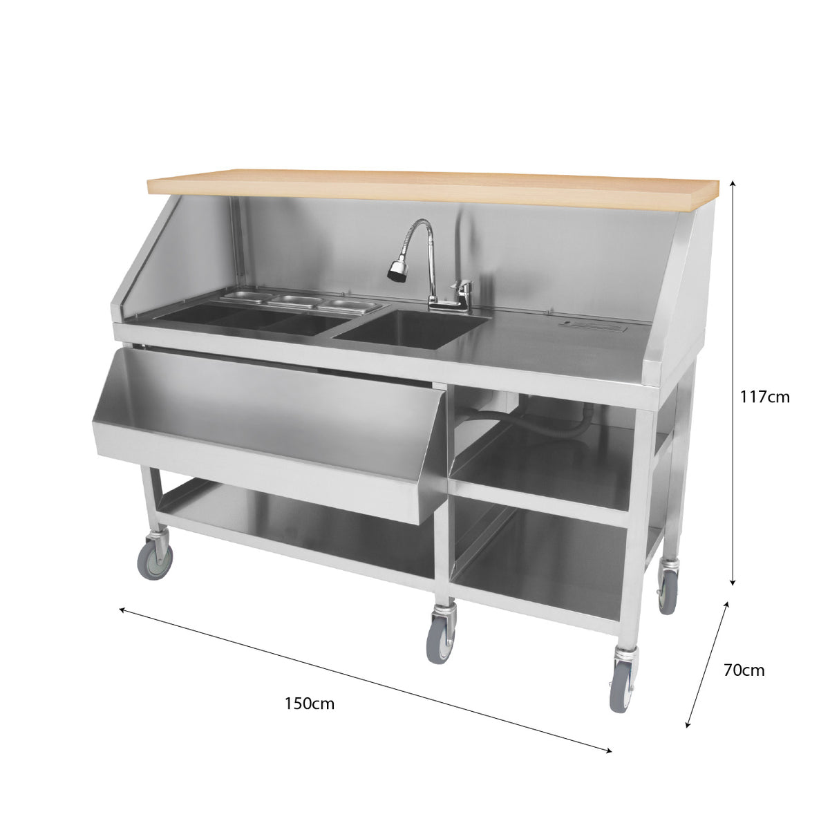 Mobiel Cocktail Bar Station