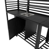Aluminium 3-delige Buitenkeuken Set