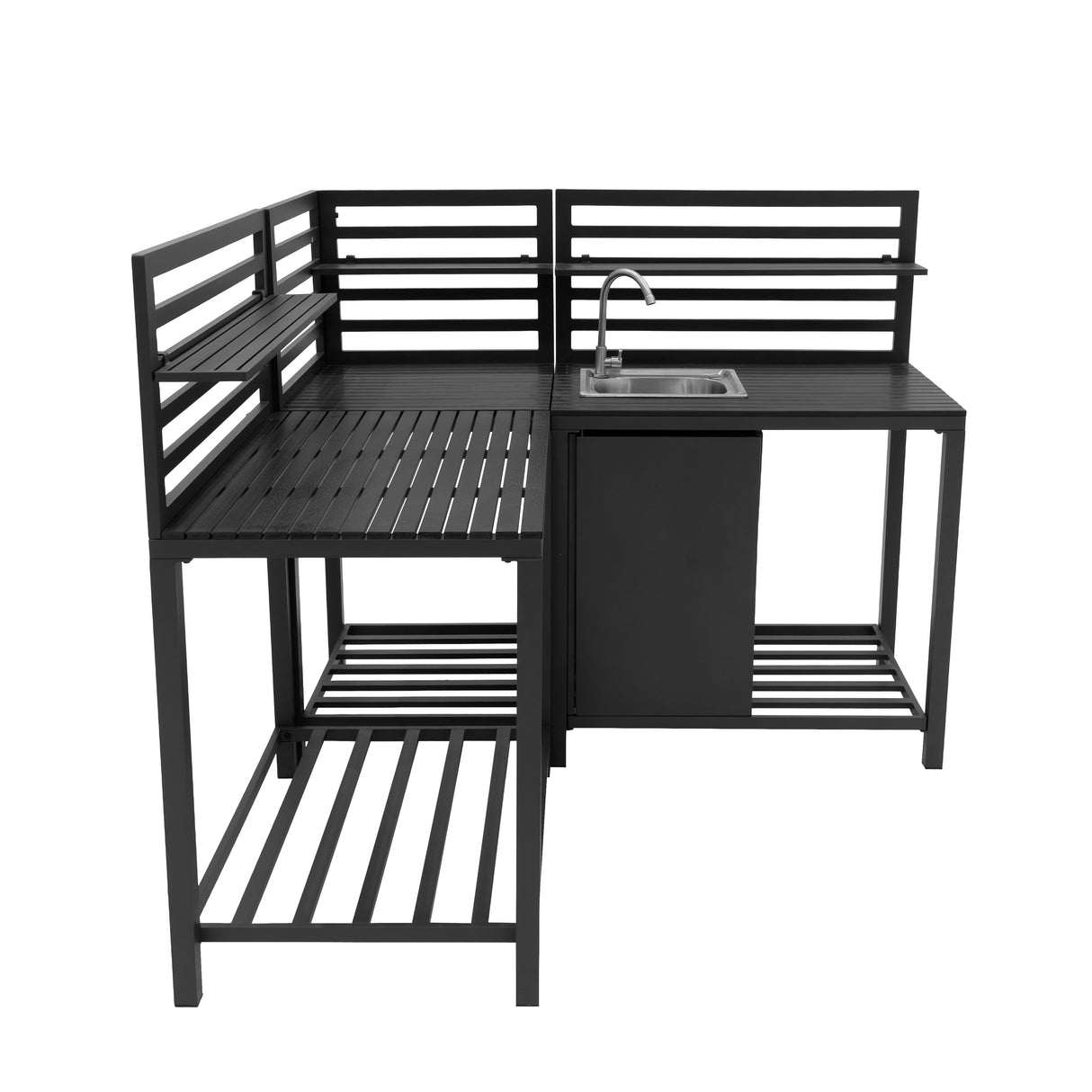 Aluminium 3-delige Buitenkeuken Set