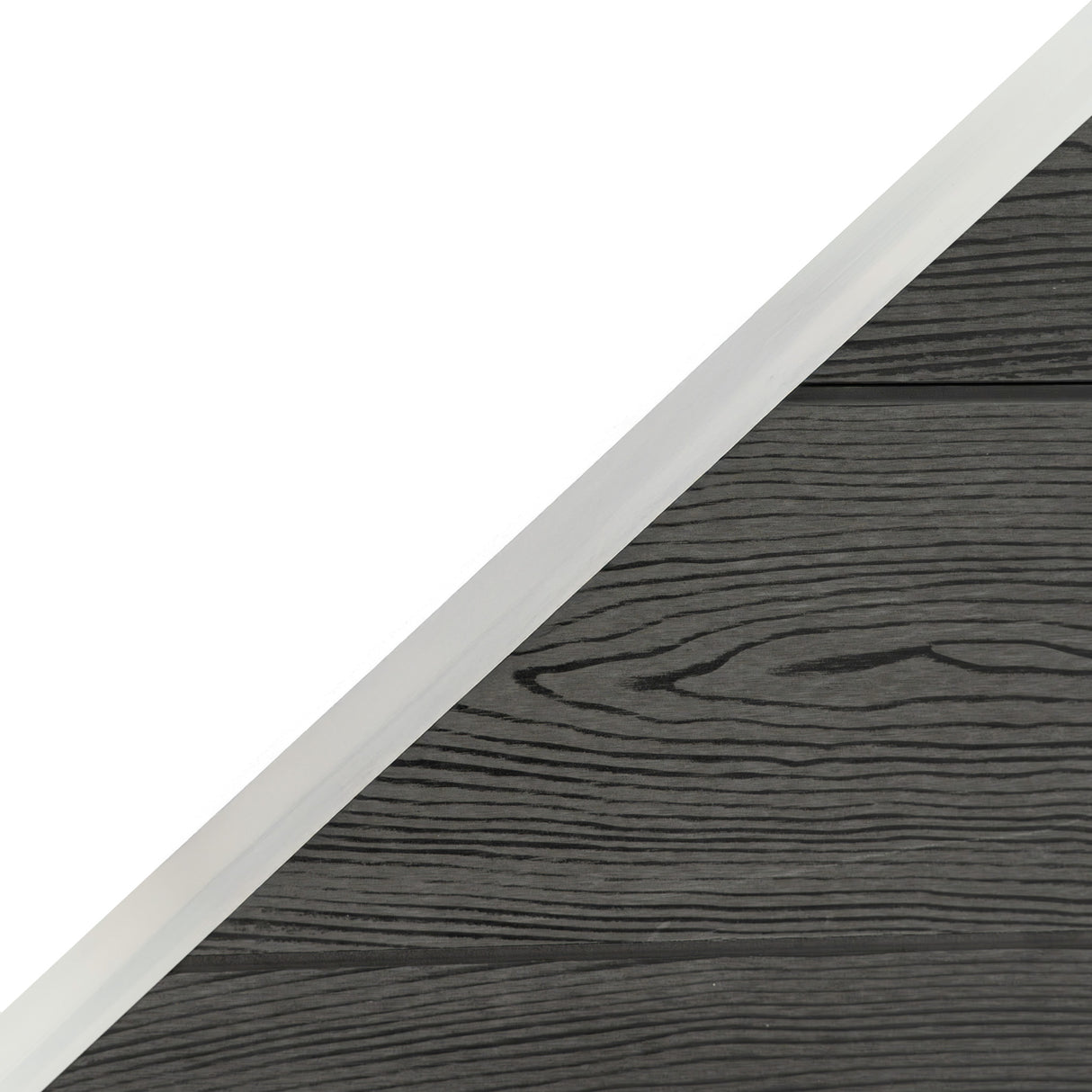 Composiet Schuin Schutting Paneel - Grijs