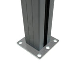 Composiet Schuin Schutting Paneel - Bruin